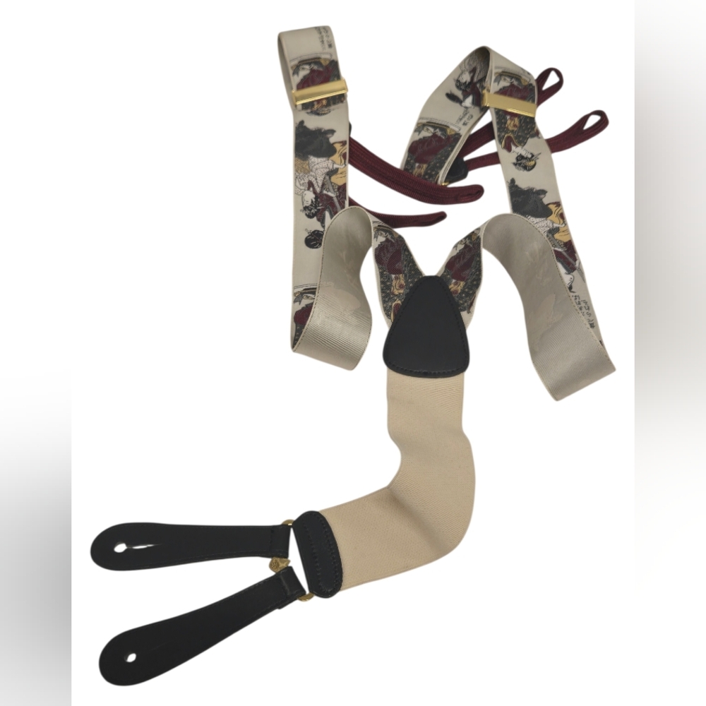 Fabulous and Rare Trafalgar Limited Edition Silk Braces